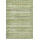10' X 14' Sage And Beige Striped Washable Area Rug With UV Protection