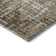 10' X 14' Brown And Beige Geometric Washable Area Rug With UV Protection