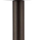 13" Antiqued Bronze USB Table Lamp With Dome Shade