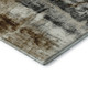 9' X 12' Taupe Charcoal And Brown Abstract Washable Area Rug With UV Protection
