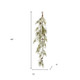 Set of Two 49" Green And Brown Artificial Pine Tree