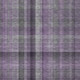 9' X 12' Purple And Gray Plaid Washable Area Rug With UV Protection