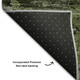 9' X 12' Green And Gray Abstract Washable Area Rug With UV Protection