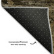 10' X 14' Coffee And Gray Abstract Washable Area Rug With UV Protection