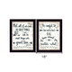 Set Of Two Great Love 1 Black Framed Print Wall Art