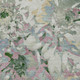 10' X 14' Sage Gold And Emerald Floral Washable Indoor Outdoor Area Rug