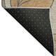 10' X 14' Copper Ivory And Sage Botanical Leaves Washable Indoor Outdoor Area Rug