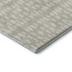 10' X 14' Beige And Ivory Geometric Washable Area Rug With UV Protection