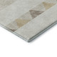9' X 12' Ivory Beige And Taupe Southwestern Washable Area Rug With UV Protection