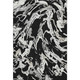 5' X 8' Black Ivory And Gray Abstract Washable Area Rug With UV Protection