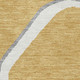 8' X 10' Gold Ivory And Gray Geometric Washable Area Rug With UV Protection