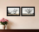 Set Of Two Ohio Fields I 2 Black Framed Print Wall Art