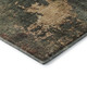9' X 12' Sage Copper And Gold Abstract Washable Area Rug With UV Protection