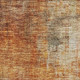 5' X 8' Tan Beige And Red Abstract Washable Area Rug With UV Protection