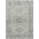 10' X 14' Taupe And Beige Medallion Washable Indoor Outdoor Area Rug