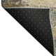 5' X 8' Khaki And Gray Abstract Washable Indoor Outdoor Area Rug