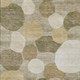 10' X 14' Khaki And Beige Geometric Washable Indoor Outdoor Area Rug