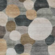 8' X 10' Taupe And Brown Geometric Washable Indoor Outdoor Area Rug