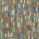 5' X 8' Artichoke Green Copper And Ivory Striped Washable Indoor Outdoor Area Rug