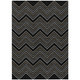 10' X 14' Black Ivory And Copper Geometric Washable Indoor Outdoor Area Rug