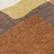 10' X 14' Copper Gold And Brown Abstract Washable Indoor Outdoor Area Rug