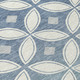3' X 5' Ivory And Blue Geometric Washable Indoor Outdoor Area Rug