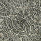 3' X 5' Pewter And Gray Geometric Washable Area Rug With UV Protection