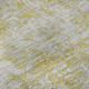 8' Gold And Silver Oriental Washable Area Rug With UV Protection