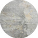 8' X 8' Gray Beige And Tan Abstract Washable Round Rug With UV Protection