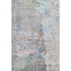 3' X 5' Taupe Blue And Gray Abstract Washable Area Rug With UV Protection