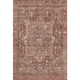 10' X 14' Burgundy Ivory And Gold Oriental Washable Area Rug With UV Protection
