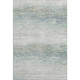 3' X 5' Linen And Ivory Striped Washable Area Rug With UV Protection