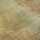 5' X 8' Artichoke Green Gold And Copper Abstract Washable Area Rug With UV Protection