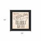 When All Else Fails 4 Black Framed Print Bathroom Wall Art