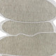 5' X 8' Beige And Cream Medallion Indoor Outdoor Area Rug