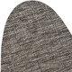 4' X 6' Natural And Black Medallion Indoor Outdoor Area Rug