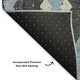 10' X 14' Blue Charcoal And Ivory Southwestern Washable Area Rug With UV Protection