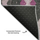 5' X 8' Pink And Charcoal Southwestern Washable Area Rug With UV Protection