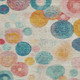 3' X 5' Beige Teal And Orange Geometric Washable Area Rug With UV Protection