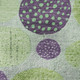 10' X 14' Purple And Green Geometric Washable Area Rug With UV Protection