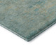 10' X 14' Teal And Beige Abstract Washable Area Rug With UV Protection