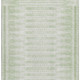 10' X 14' Sage And Fern Green Geometric Washable Area Rug With UV Protection