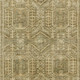 10' X 14' Khaki And Taupe Geometric Washable Area Rug With UV Protection