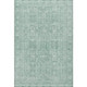 8' X 10' Teal And Aqua Geometric Washable Area Rug With UV Protection
