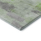 10' X 14' Green Gray And Ivory Abstract Washable Area Rug With UV Protection