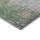 8' X 10' Blush Green And Gray Abstract Washable Area Rug With UV Protection