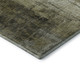 5' X 8' Olive Green Charcoal And Ivory Abstract Washable Area Rug With UV Protection