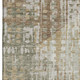 9' X 12' Sage And Beige Geometric Washable Area Rug With UV Protection