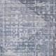 3' X 5' Blue And Purple Geometric Washable Area Rug With UV Protection