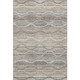8' X 10' Beige And Ivory Abstract Geometric Washable Area Rug With UV Protection